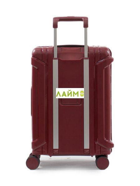 Валіза мала S поліпропілен червона 55х36х21см/33л/3.45кг/Airtex 645 645-20 red фото