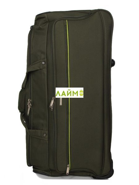 Сумка на колёсах гигант XL хаки 85х36х38см/112л/3.3кг/Madisson 214-82 214-82 khaki green фото