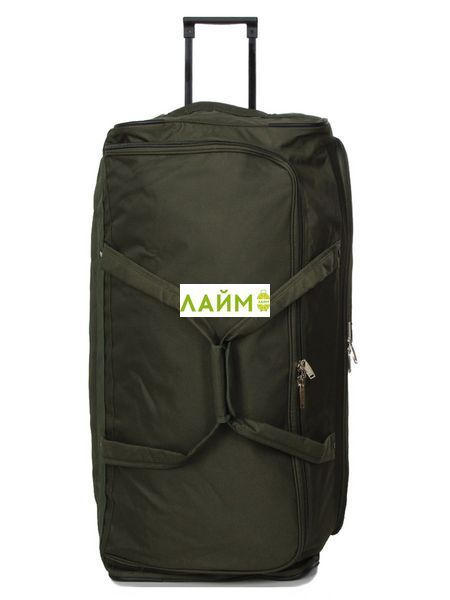 Сумка на колёсах гигант XL хаки 85х36х38см/112л/3.3кг/Madisson 214-82 214-82 khaki green фото