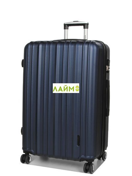 Чемодан Франция большой L синий 76х49х31+5/110л/4.3кг/Worldline 623 623-28 navy фото