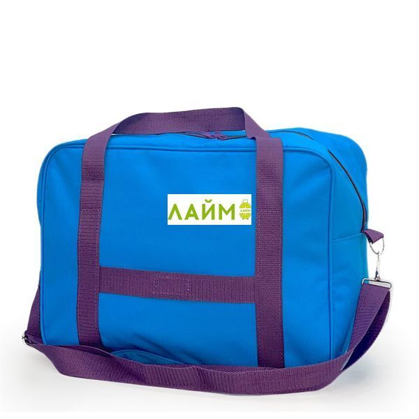 Сумка(ручна поклажа) Польща синя 40х30х20см/24л/0.5кг/Fly 0234 0234 light blue 2 фото