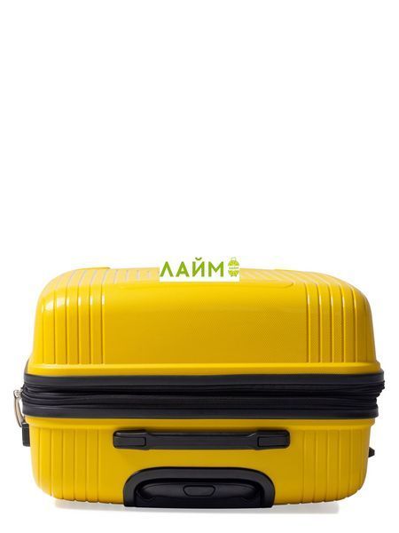 Чемодан средний M полипропилен жёлтый 68х47х33+5/102л/3.9кг/Airtex 241 241-24 yellow фото