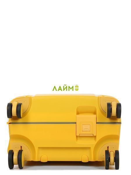 Чемодан малый S полипропилен жёлтый 55х36х21см/33л/3.45кг/Airtex 645 645-20 yellow фото