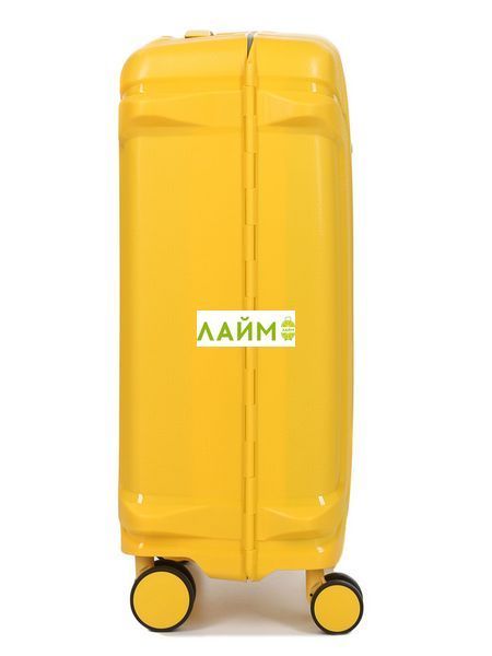 Чемодан малый S полипропилен жёлтый 55х36х21см/33л/3.45кг/Airtex 645 645-20 yellow фото