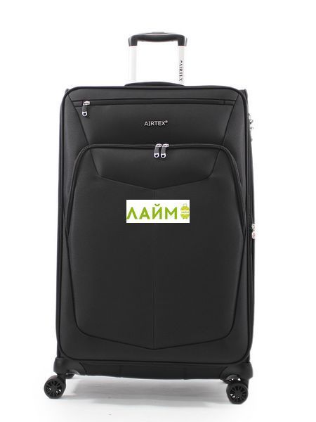 Валіза велика L тканина чорна 79х48х32(+5)см/111л/3кг/Airtex 6903 6903-28 black фото