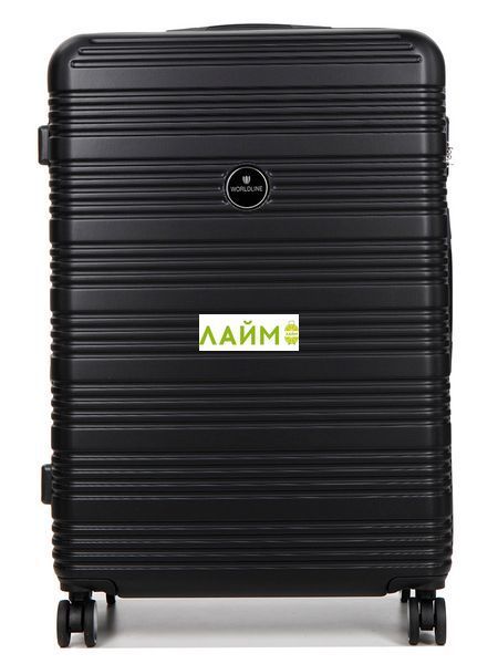 Набор чемоданов Франция (L M S+XS-4шт) чёрный/Worldline 805 805-(LMS+XS-4) black фото