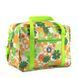 Сумка(ручна поклажа) Польща кольорова 40х30х20см/24л/0.5кг/Fly 0234 0234 green flowers фото 2