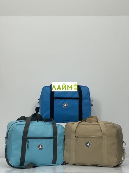 Сумка(ручная кладь) Польша синяя 40х30х20см/24л/0.5кг/Fly 0234 0234 blue 2 фото