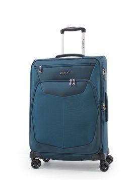 Валіза середня M тканина синя 66х44х29(+5)см/77л/2.7кг/Airtex 6903 6903-24 blue фото
