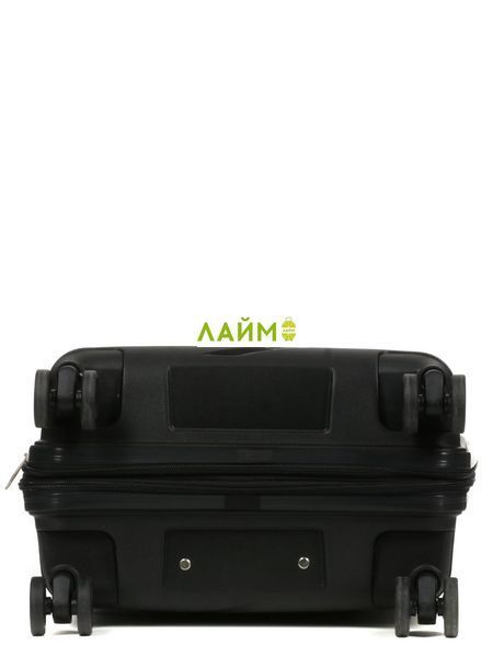 Чемодан малый S полипропилен чёрный 55х38х24+5см/49л/3кг/Worldline 289 289-20 black фото