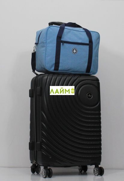 Сумка(ручная кладь) Польша голубая 40х30х20см/24л/0.5кг/Fly 0234 0234 blue 4 фото