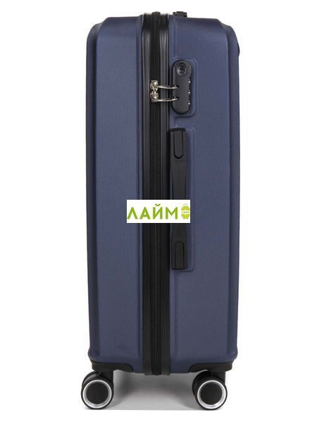 Чемодан Франция средний M т.синий 66х43х27см/65л/3.4кг/Worldline 625 625-24 navy фото