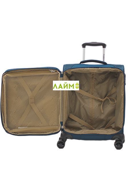 Чемодан ручная кладь S ткань синий 55х40х20+5см/43л/2.3кг/Airtex 6903 6903-20 blue фото