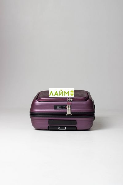 Чемодан ручная кладь S полипропилен фиолет 55х38х20/35л/2.8кг/Snowball 35203-20 purple фото