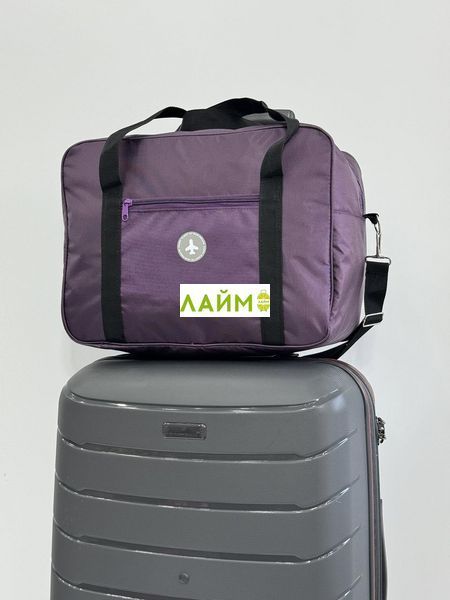 Сумка(ручна поклажа) Польща фіолет 40х30х20см/24л/0.5кг/Fly 0234 0234 purple 2 фото