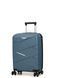 Чемодан малый S полипропилен синий 55х38х24+5см/49л/3кг/Worldline 289 289-20 blue фото