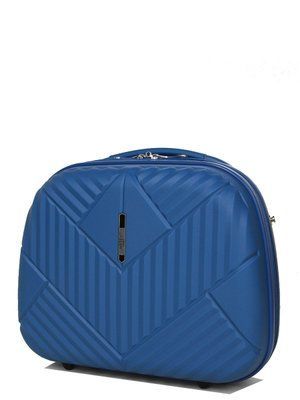 Кейс(ручная кладь) полипропилен синий 37х31х17/15л/1.1кг/Airtex 639 639-14 blue фото
