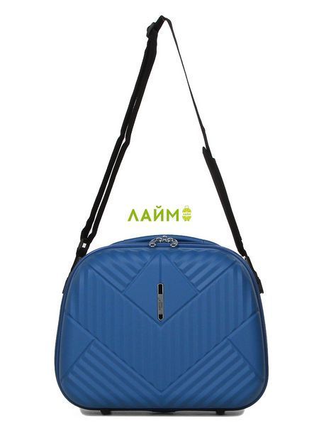 Кейс(ручная кладь) полипропилен синий 37х31х17/15л/1.1кг/Airtex 639 639-14 blue фото