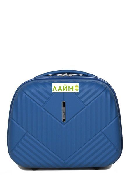 Кейс(ручная кладь) полипропилен синий 37х31х17/15л/1.1кг/Airtex 639 639-14 blue фото