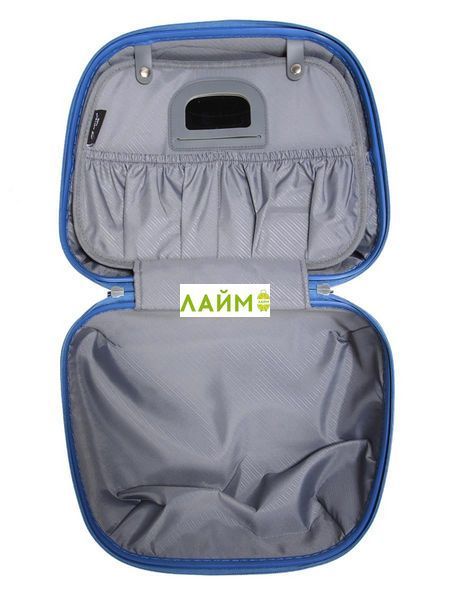 Кейс(ручная кладь) полипропилен синий 37х31х17/15л/1.1кг/Airtex 639 639-14 blue фото