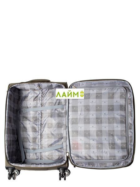 Чемодан средний M ткань хаки 67х41х27(+5)см/83л/3.2кг/Snowball 87303 87303-24 khaki green фото