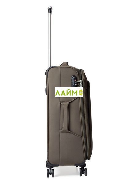 Чемодан средний M ткань хаки 67х41х27(+5)см/83л/3.2кг/Snowball 87303 87303-24 khaki green фото