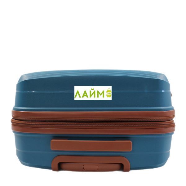 Чемодан малый S полипропилен синий 55х37х23+5/48л/2.9кг/Worldline 293 293-20 blue фото